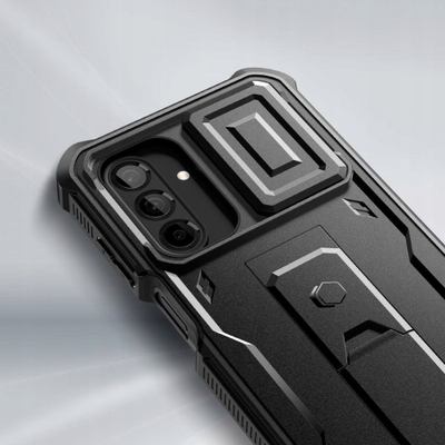 Mbulesë telefoni Tech-Protect Kevlar Cam+ për Samsung Galaxy A26 5G, e zezë