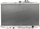 Radiator sportiv uji TurboWorks MG-EN-114, për Honda Accord MK VI 1998-2002, metalik i argjendtë