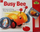 Lodër për tu tërheq Busy Bee Learning Road, bletë plastike me zhurma dhe rruaza, e verdhë