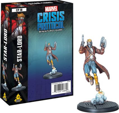 Loja tavoline Fantasy Flight Games Marvel Crisis Protocol Star-Lord, zgjerim, miniaturë koleksionare, shumëngjyrëshe