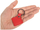 Keyfob RFID ATLO 564B/RD, Unique EM 125kHz, lëkurë, i kuq