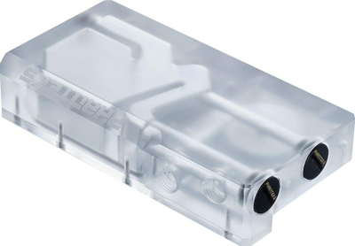 Rezervuar ftohës me ujë Phanteks Glacier R160C DRGB, 120 ml, DRGB adresues, transparent