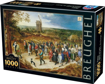 Lojë puzzle D-Toys Brueghel, 1000 copë