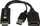 Adapter DisplayPort në HDMI AV Techly ICOC HDMI-DP12A60, 4K 60Hz, i zi