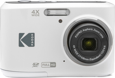 Aparat фотографски Kodak PIXPRO FZ45, 16MP, 4x оптички зум, бел