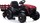 Traktor elektrik për kalamoj Lean Cars BDM0925, 12V, me rimorkjo, i kuq