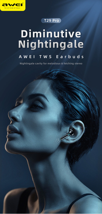 Kufje Me Bluetooth AWEI T29Pro
