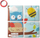 Слагалка за бања Skip Hop Zoo, играчки за капење, многуобојни