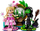 Set figurina ndërtuese Elphaba dhe Glinda, lodra koleksionare, shumëngjyrëshe