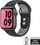 Rrip Crong Duo për Apple Watch, 38/40mm, i zi / i hirtë
