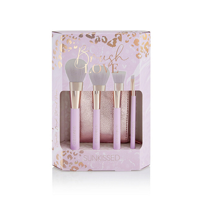 Set kozmetik me brusha grimi SUNKISSED Brush Love Eco