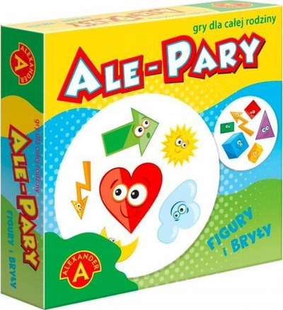 Loja me letra Alexander But Pairs Figures and Solids, figura gjeometrike, 4+