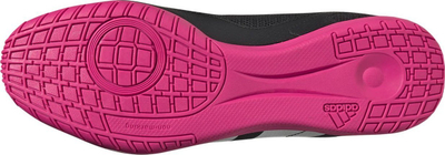 Këpucë futsalli Adidas Predator Accuracy.4 IN, taban gome, me lidhëse, të zeza me rozë