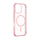 Маска за телефон Amazingthing Omni Mag Case за iPhone 16, проѕирна, со MagSafe, темно розова