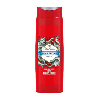 Xhel dushi për meshkuj Old Spice Wolf Thorn, 400 ml