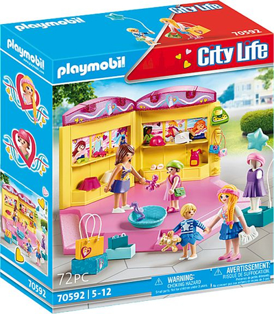 Butik rrobash për kalamaj në modë Playmobil (70592)