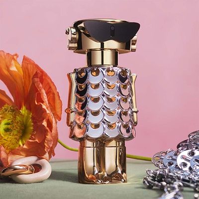 Set dhuratë për femra Paco Rabanne Ladies Fame, EDP 80 ml + losion trupi 100 ml + EDP 10 ml