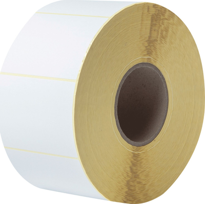Rrotull etiketash Brother BCS1J074102203, 102 x 74mm, ngjitëse, të bardha