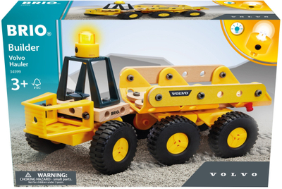 Set ndërtimi BRIO Builder 34599, kamion Volvo, 55 pjesë