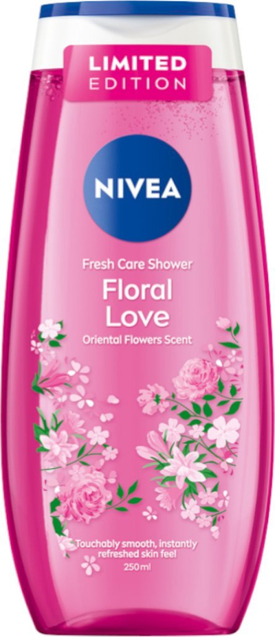 Xhel dushi Nivea Love Floral, 250ml, aromë lulesh