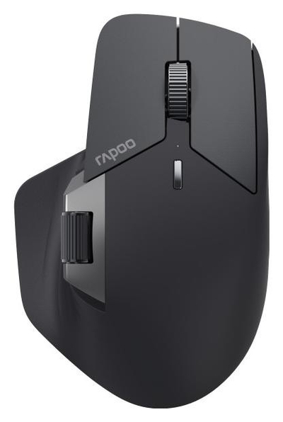 Maus wireless Rapoo MT760L, optik 4000 DPI, RF dhe Bluetooth, i zi