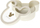 Kuti dekorative Micky Mouse Small Cream, karton, krem