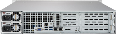 Kasë serveri rack Supermicro SC825TQC, 2U, SAS3 WIO, 800W, e zezë