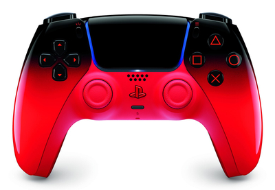 Gamepad Sony DualSense, Bluetooth USB, për PS5, i zi e kuqe