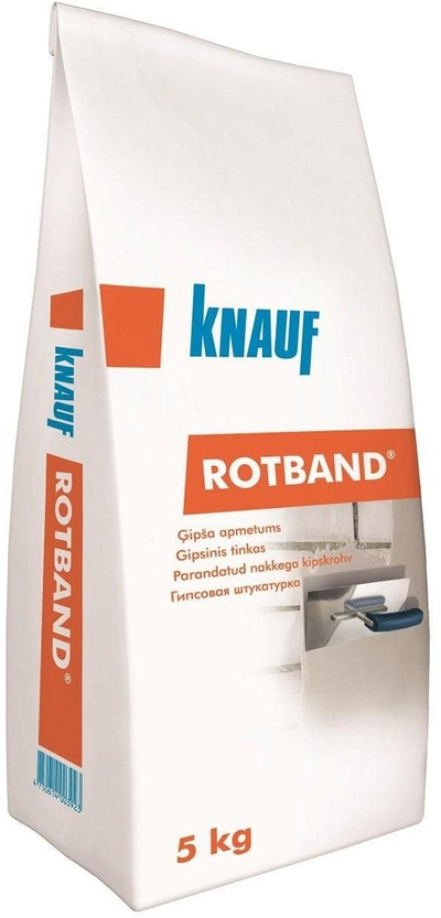Suva gipsi Knauf Rotband, për mure dhe tavane, 5 kg