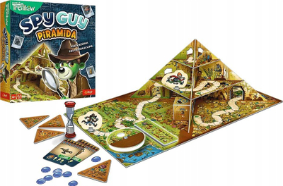 Loja tavoline GIOCO Spy Guy Pyramid The Curse of the Pharaoh 2.0, kooperative, piramidë 3D
