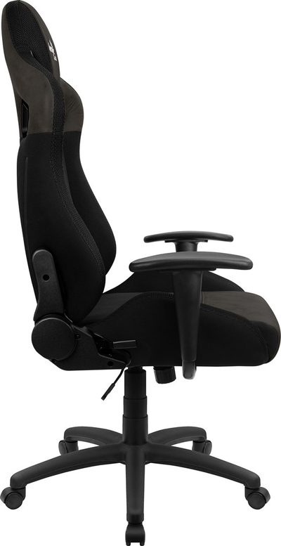 Karrige lojërash Aerocool EARL AeroSuede, e zezë