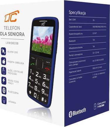 Telefoni fiks Ltc për të moshuar, me taste të mëdha, me buton SOS, me zë të lartë