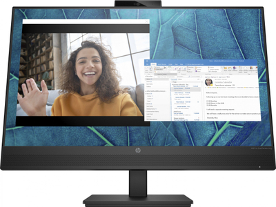 Monitor HP M27m Conferencing, 27", FHD, me kamera, i zi