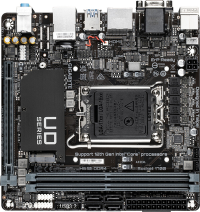 Pllakë amë GIGABYTE H610I DDR4 - Intel H610