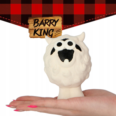 Lodër për qen Barry King, dele vinil që bën zë, 11cm