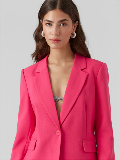 Xhaketë Vero Moda VMMIRA Slim Fit 10297440 Fuchsia Purple