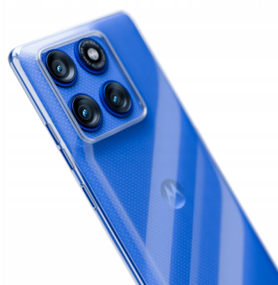 Maskë telefoni 3MK Clear Case Motorola Edge 60 Pro, gomë TPU e butë, transparente