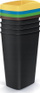 Kosh mbeturinash COMPACTA Q SET, 4x45L, plastik, i zi