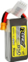 Bateri LiPo Tattu R-Line, 650mAh 11.1V 95C 3S, XT30, e verdhë
