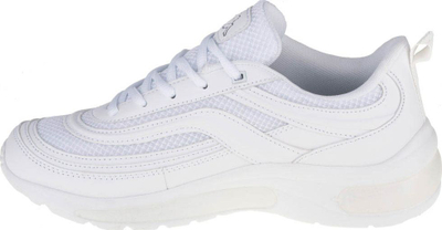 Atlete për goca Kappa Squince W 242842-1010, sintetike, taban gome, të bardha