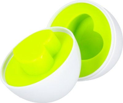 Lodër edukative BAM BAM Sorter Eggs 492750, 10 vezë, kuti e verdhë