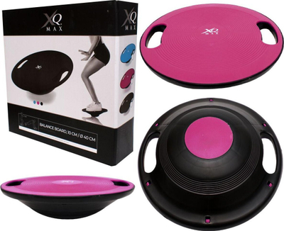 Balancieri XQ Max Professional Balance Board, 40cm, kundër rrëshqitjes, rozë