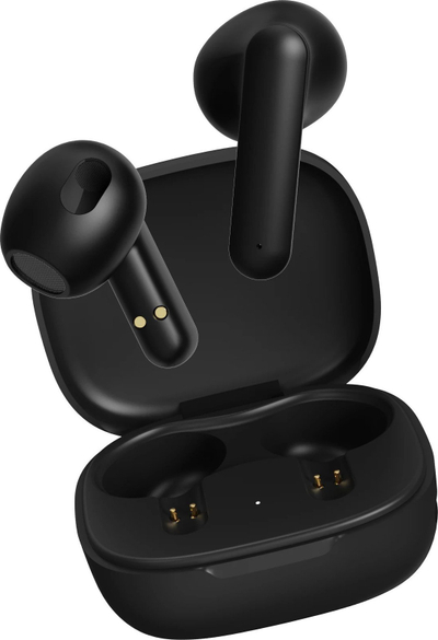 Kufje True Wireless Streetz T160, Bluetooth 5.2, 10 orë bateri, të zeza