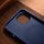 Këllëf lëkure iCarer Case Leather për iPhone 14, lëkurë natyrale, MagSafe, blu