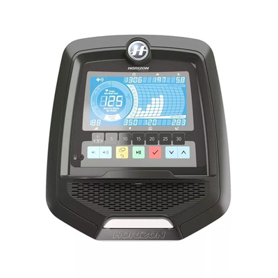 Orbitrek Horizon Fitness Andes 7.1, 30 nivele rezistence, ekran LCD, gri