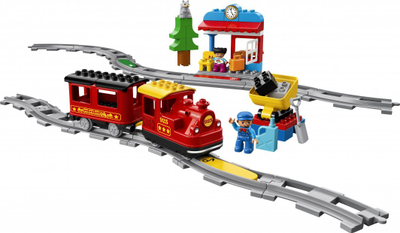 Set LEGO Duplo (10874) - Tren, 59 pjesë