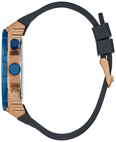 Orë dore për meshkuj Guess Venture GW0326G1, e kaltër e errët