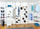 Organizues këpucësh teleskopik WENKO Zeller ATLAS, 42 palë, lartësi 100-300 cm, i bardhë