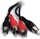 Kabllo audip PremiumCord për TV, 2x RCA, 2 m