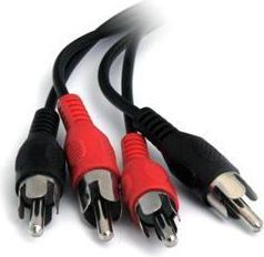 Kabllo audip PremiumCord për TV, 2x RCA, 2 m
